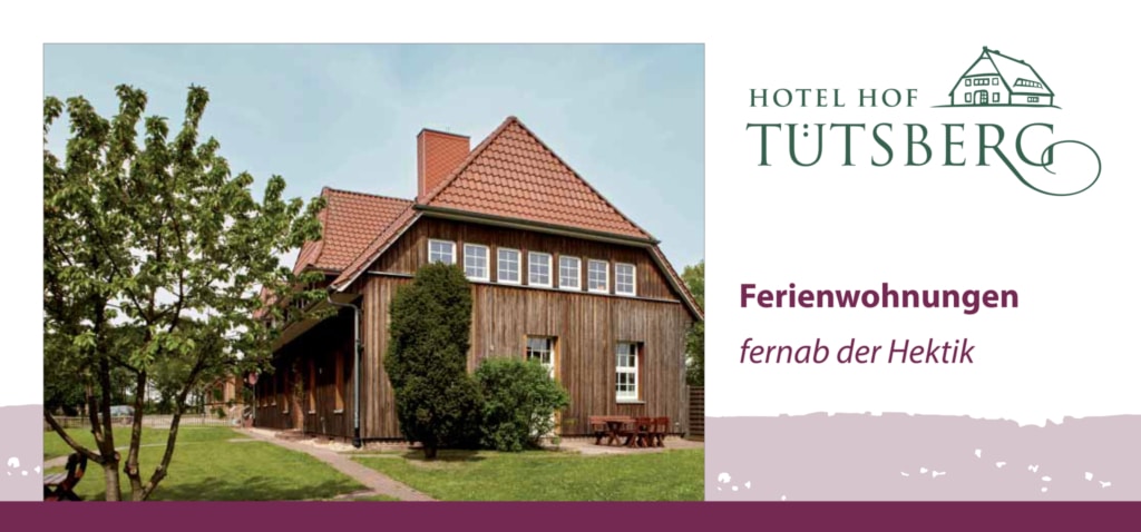 Title Brochure Holiday Apartments Hotel Hof Tütsberg, Schneverdingen/Lüneburger Heide