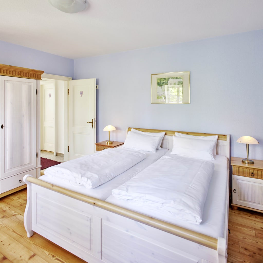 Doppelzimmer im "Appel-Haus" - Hotel Hof Tütsberg, Schneverdingen | Foto: Christian Burmester