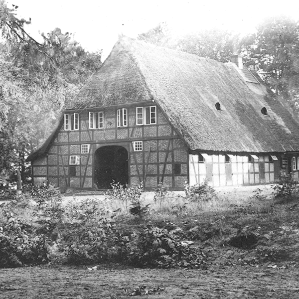 Hof Tütsberg: Haupthaus im jahr 1912 | Foto: Archiv Verein Naturschutzpark e.V.