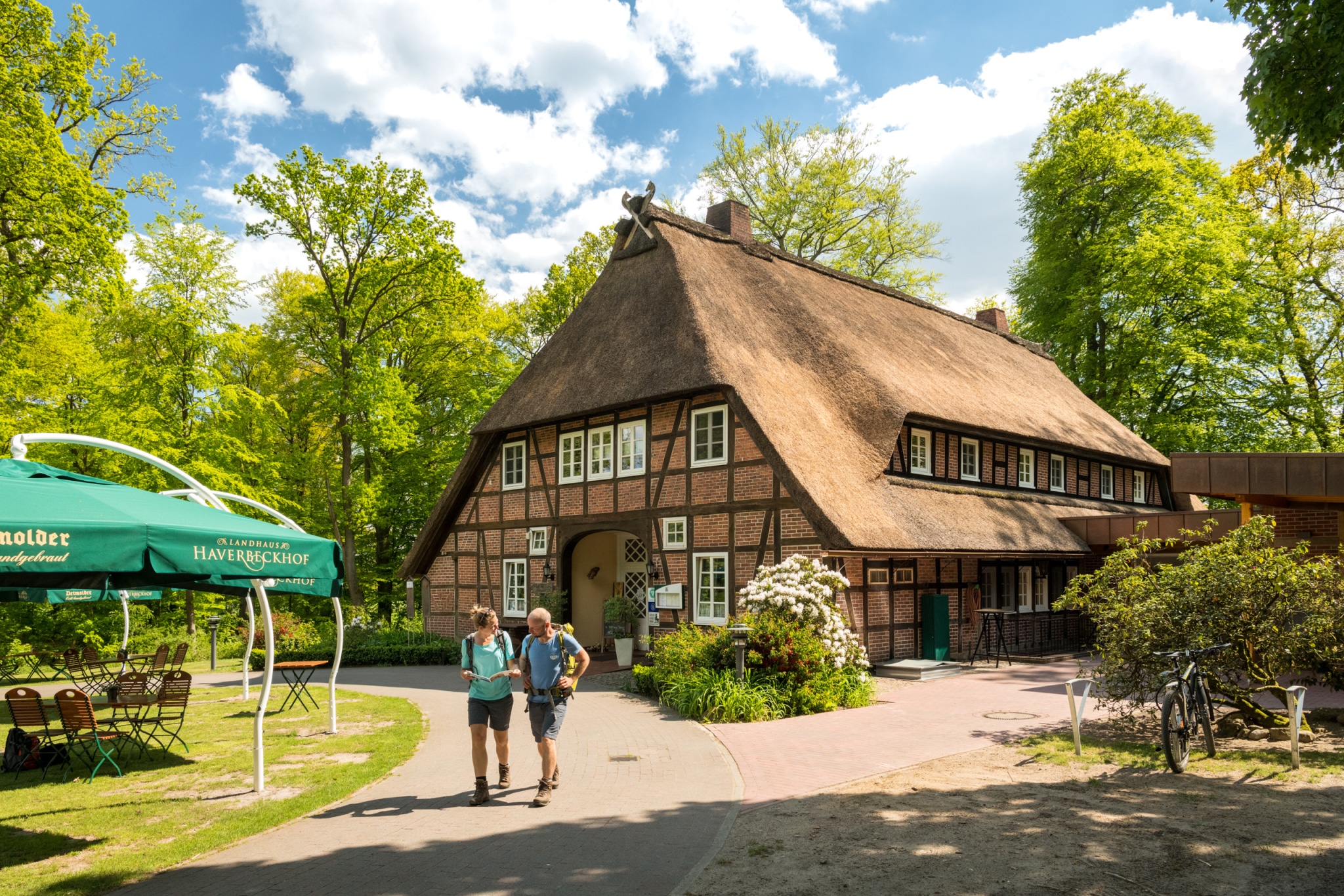 Ein Hotel für Wanderer: Hotel Hof Tütsberg, Schneverdingen/Lüneburger Heide | Foto: www.lueneburger-heide.de