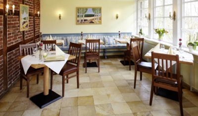Innenansicht Wintergarten/Restaurant Hotel Hof Tütsberg Schneverdingen | Foto: Christian Burmester